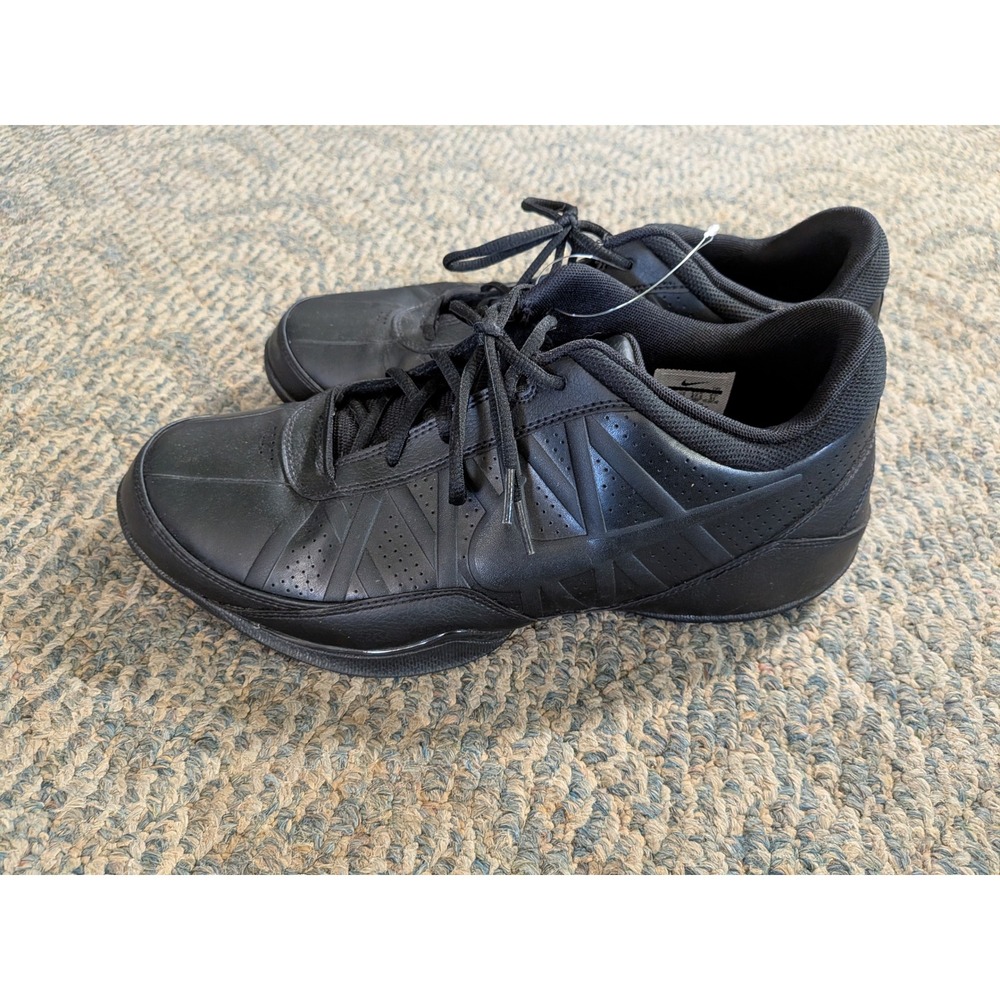 Nike Air Monarch IV Mens Training Shoes Triple Black 415445-001 Size 13